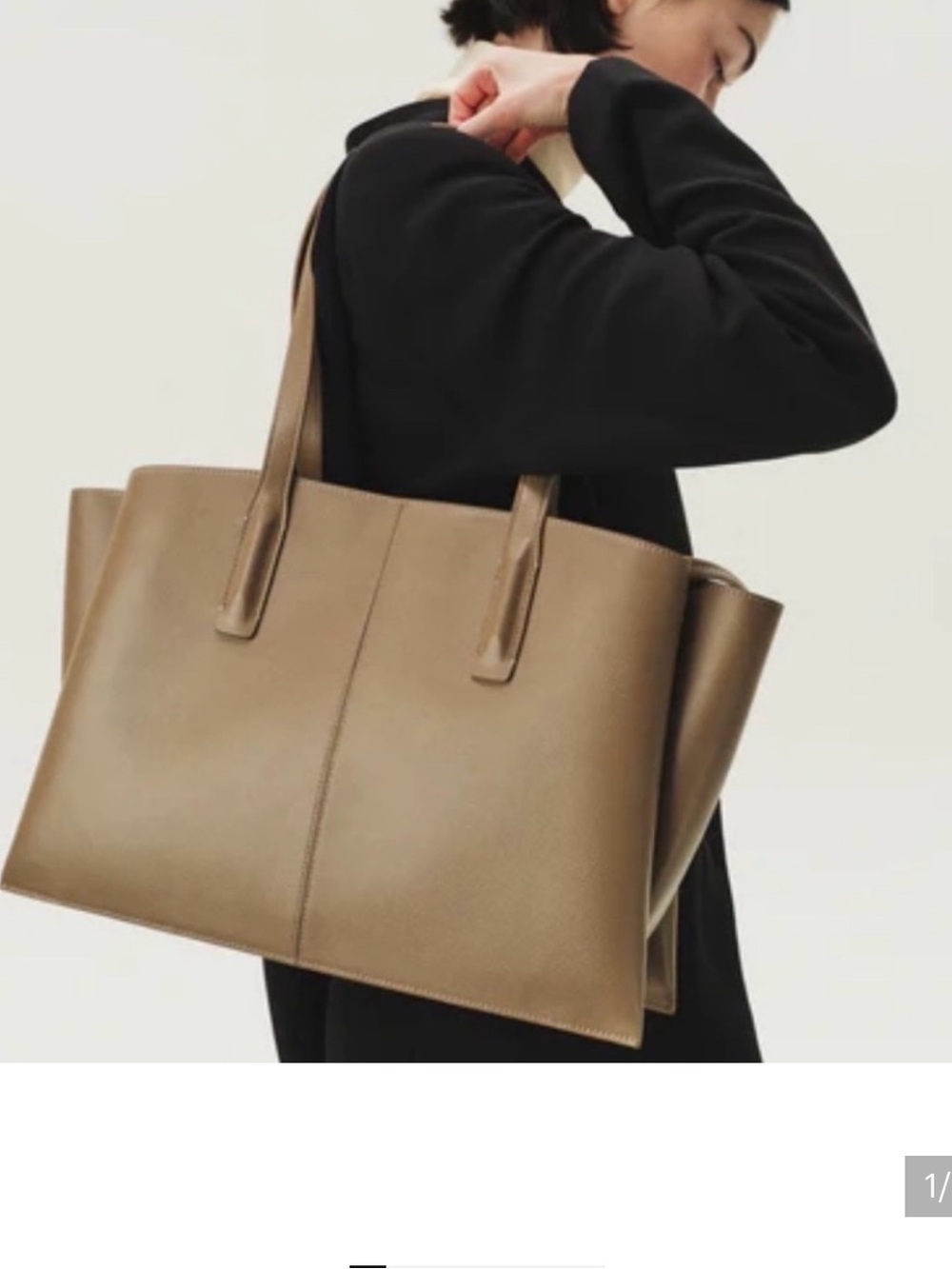 Freja New York Paloma Taupe Cappuccino Tote